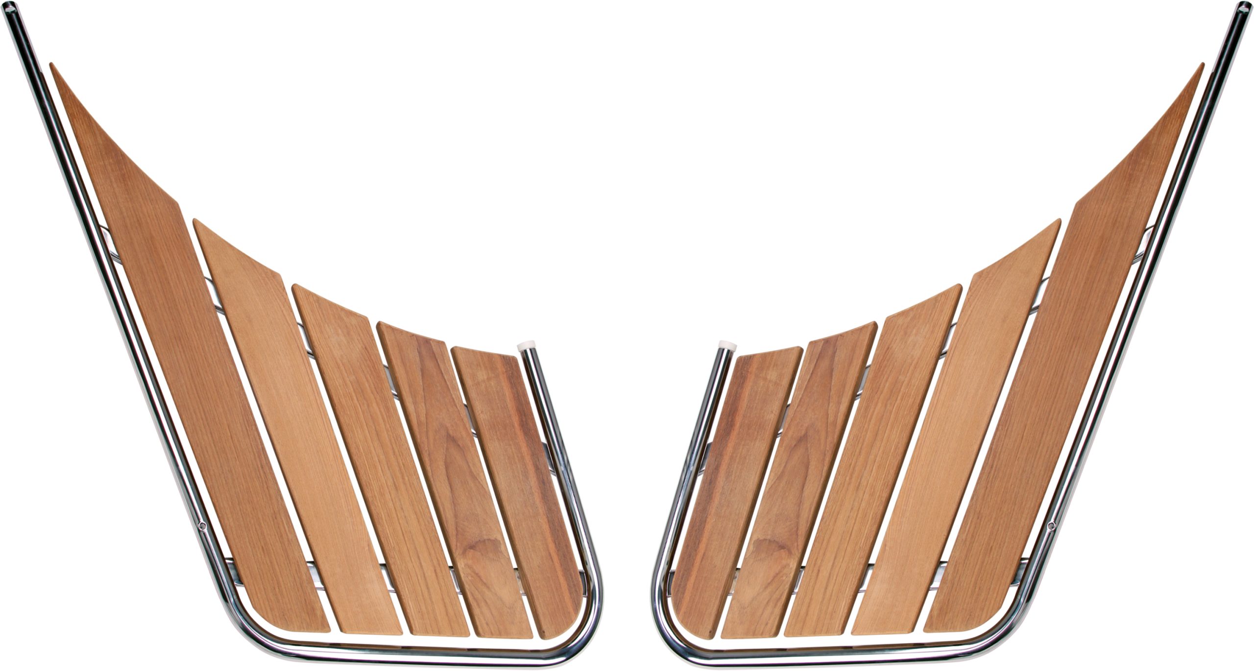 Badeplattform 316 L todelt