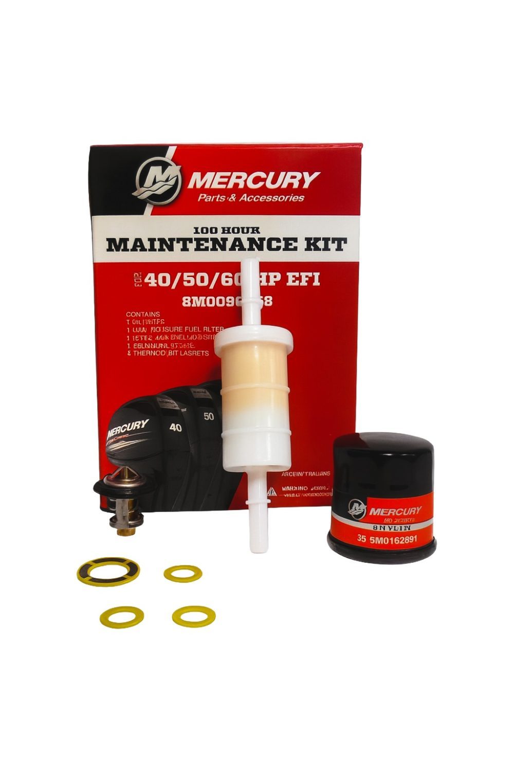 Mercury 100-timers Servicekit F40-F60 EFI 4-syl.