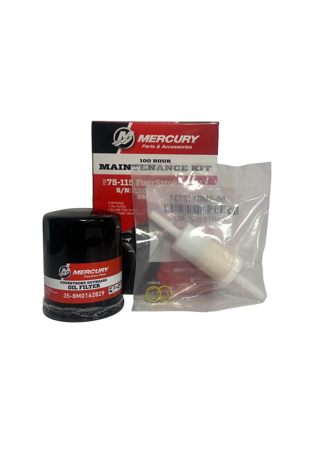 Mercury 100-timers Servicekit F75-F115 EFI 2.1L - Bilde 2