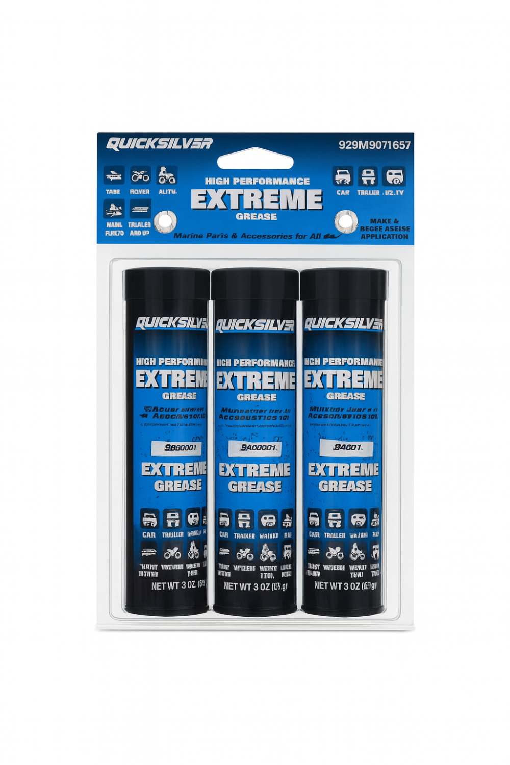 Quicksilver Extreme Marine Fett 3x85g