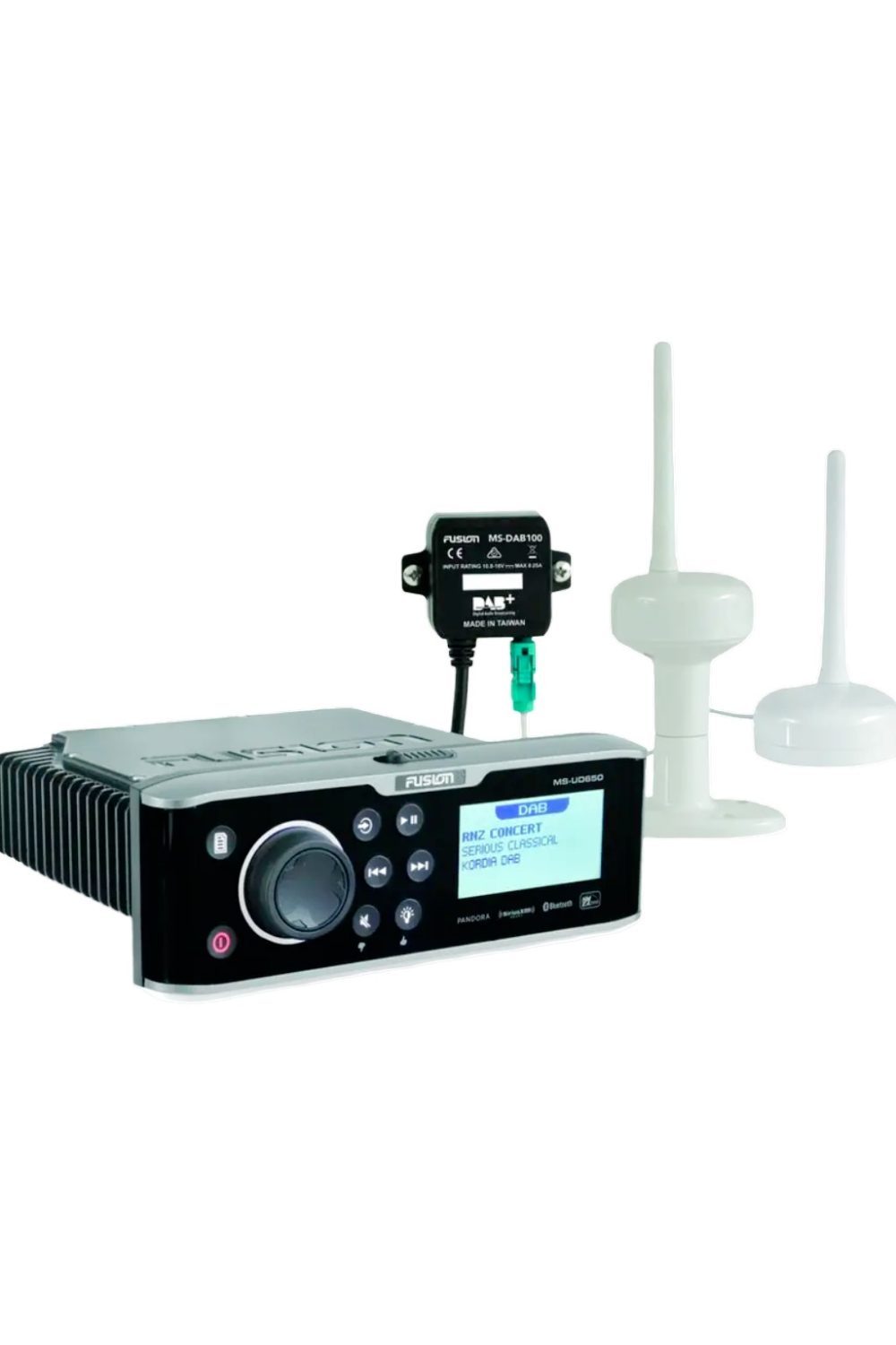 Fusion DAB+ Modul med Strømdrevet Antenne