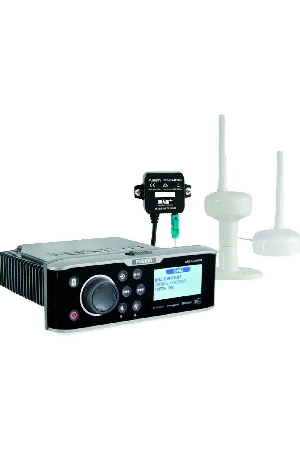 Fusion DAB+ Modul med Strømdrevet Antenne - Bilde 2