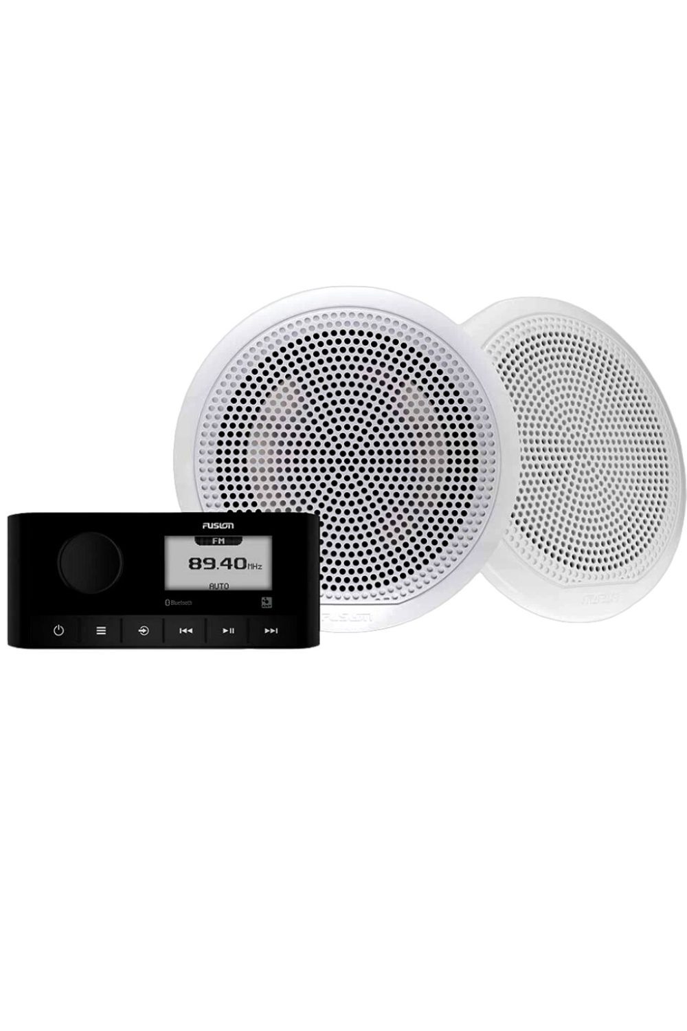 Fusion MS-RA60 Stereo- og EL 6,5" Høyttalersett