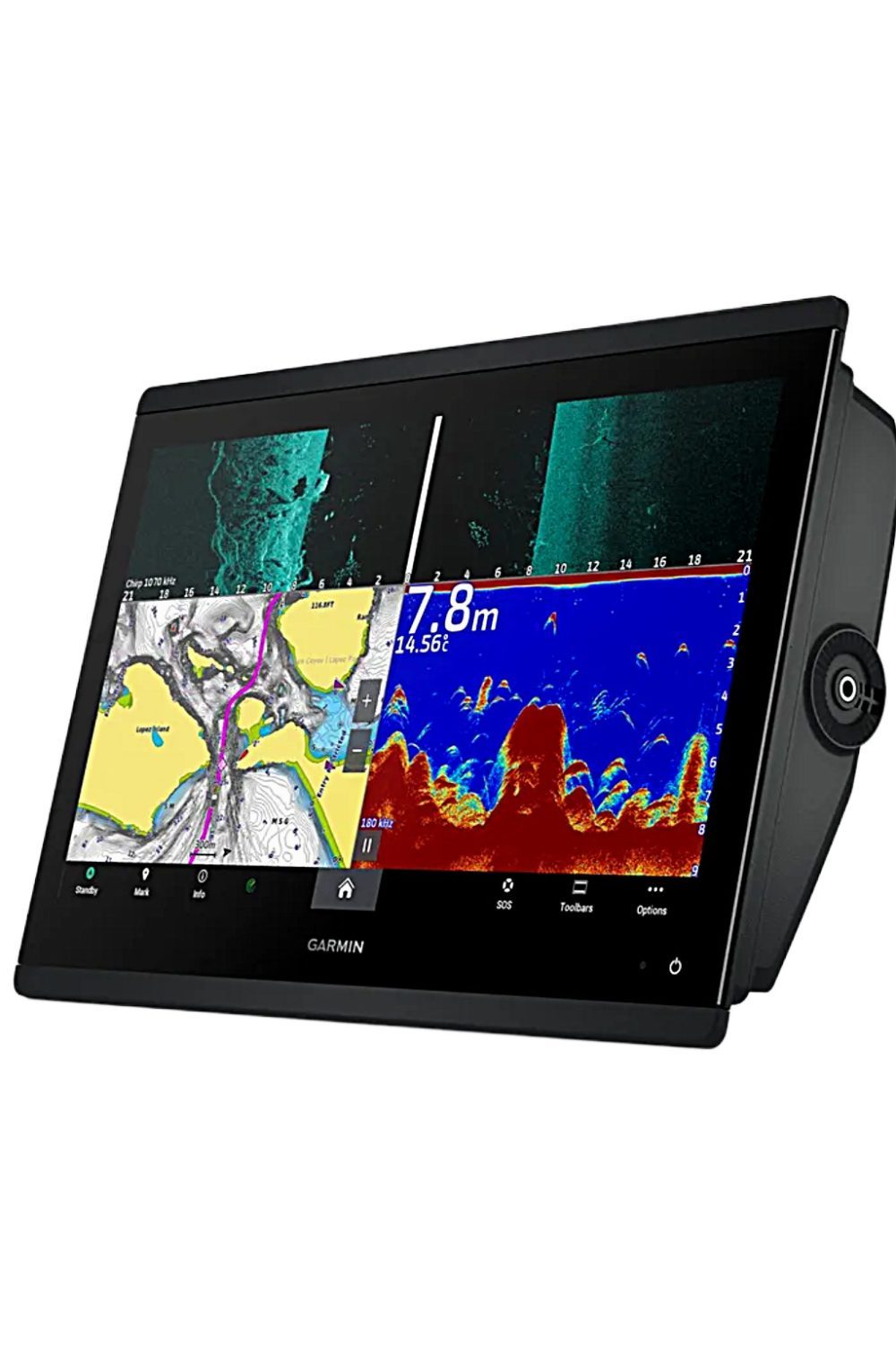 Garmin GPSMAP 1623xsv 16" kartplotter med ekkoloddstøtte