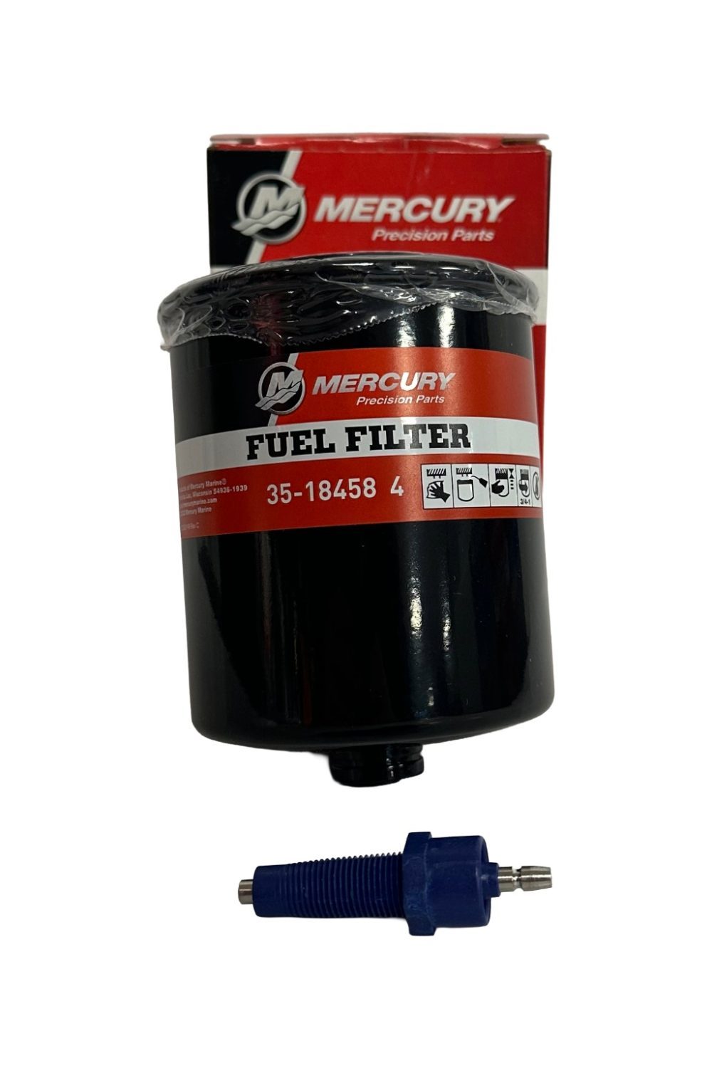 Mercury Drivstoffilter - Vannutskillende bensinfilter med blå sensor