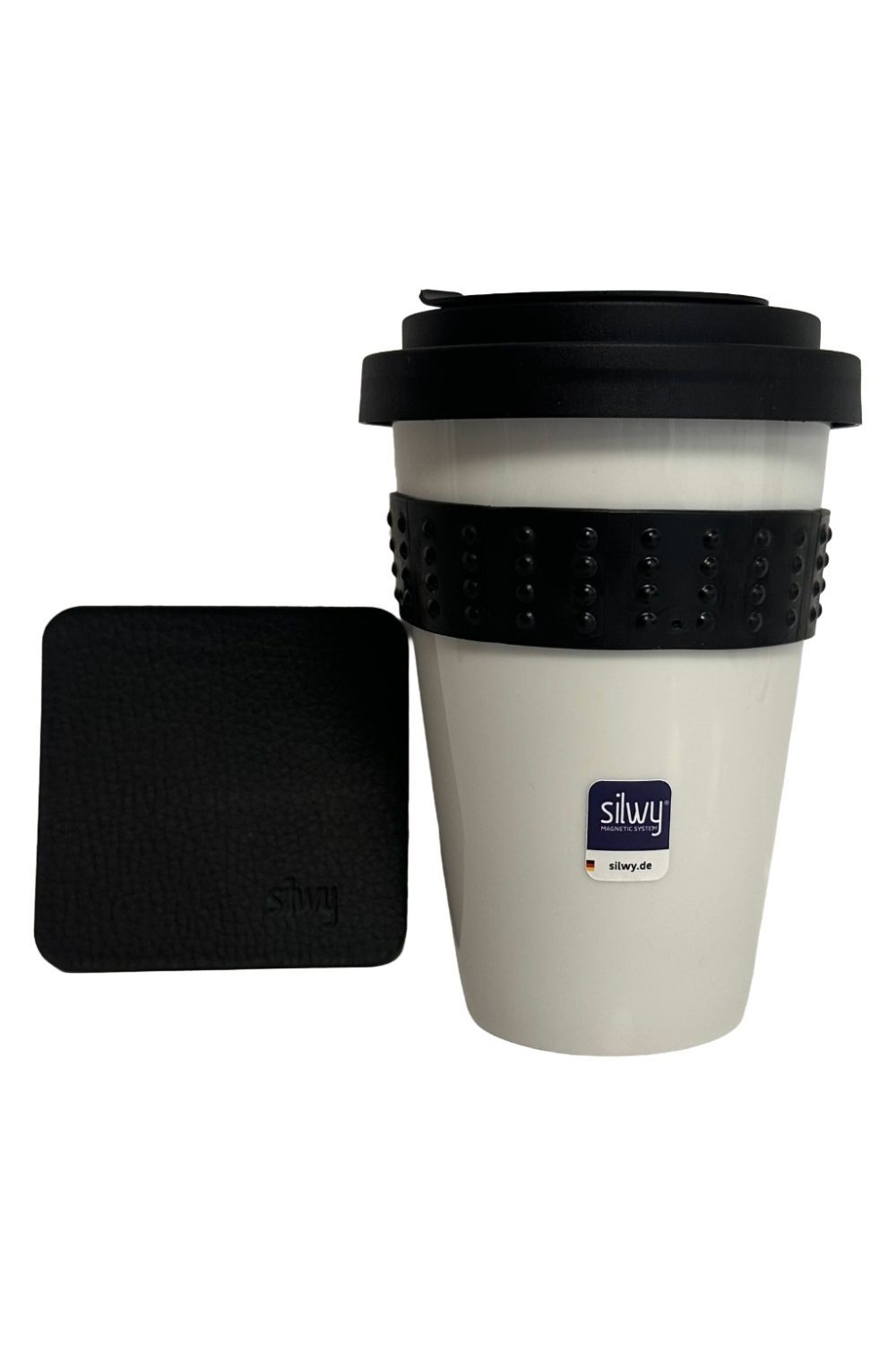 Silwy Magnetic kaffekopp med lokk
