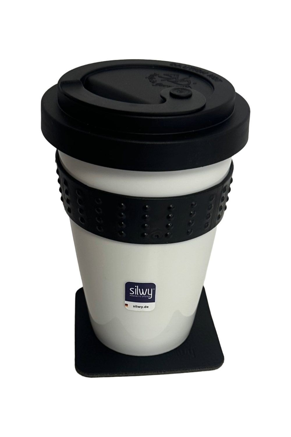 Silwy Magnetic kaffekopp med lokk