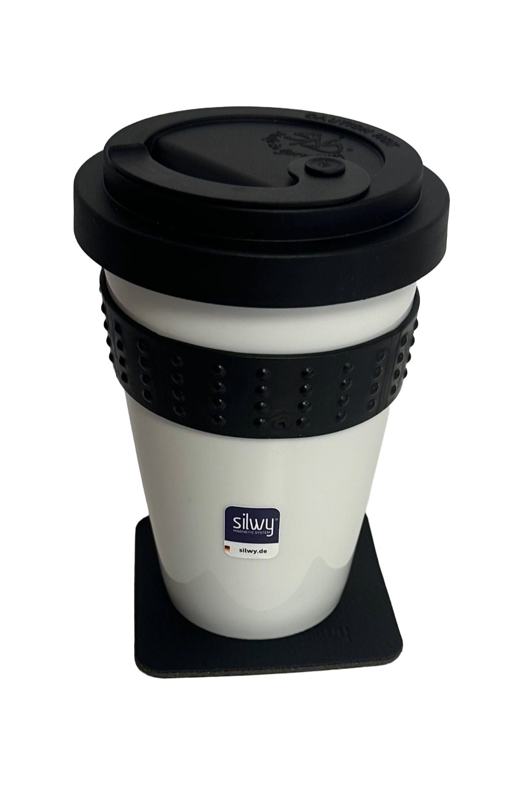 Silwy Magnetic kaffekopp med lokk