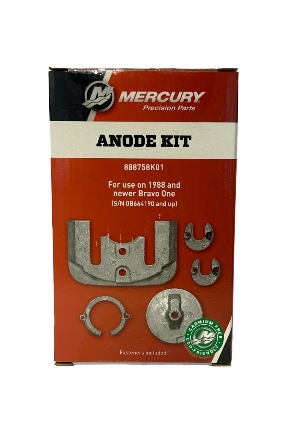 Mercury Anodesett - For MerCruiser Bravo One