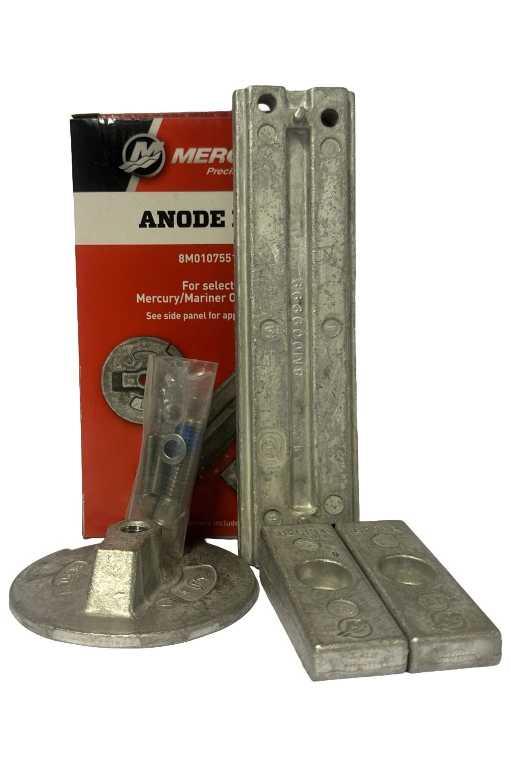 Mercury aluminiums anodesett - Verado 135-200HK L4 og OptiMax - Bilde 2