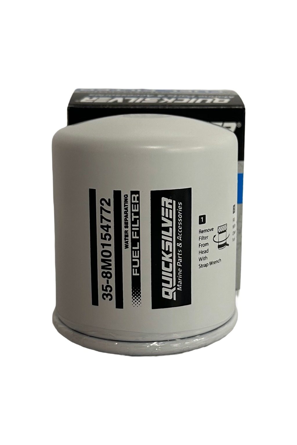 Quicksilver Drivstoffilter - Vannutskillende filter for Johnson, Evinrude og Volvo - Bilde 2