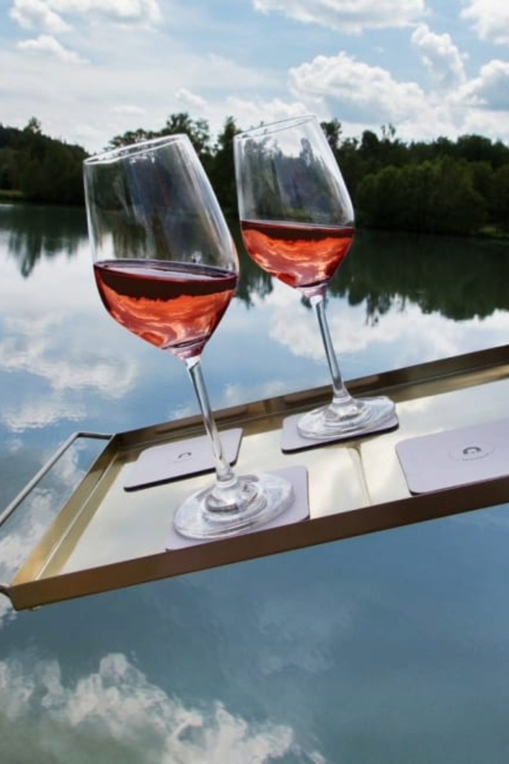 Silwy Magnetic vinglass i krystall - Bilde 2