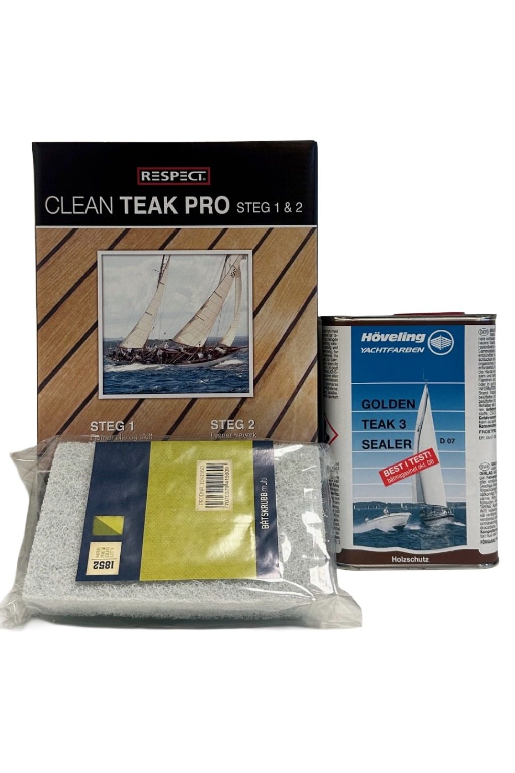 Komplett Teak PRO Behandlingssett - Rens og Sealer