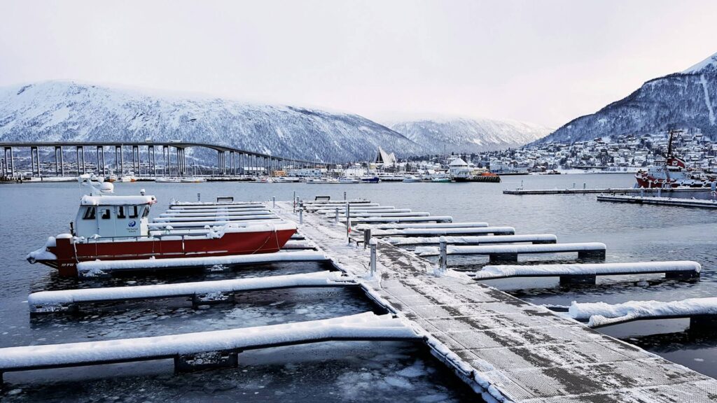 vinter på bryggen